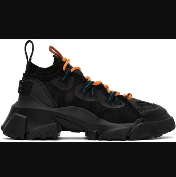 New w/o Box MCQ By Alexander McQueen Black Orbyt Descender Men's Sneakers EU 42 - Picture 3 of 16